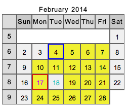 Event Date Mappings