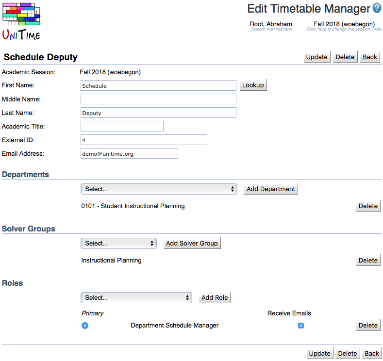 Administrative User Manual