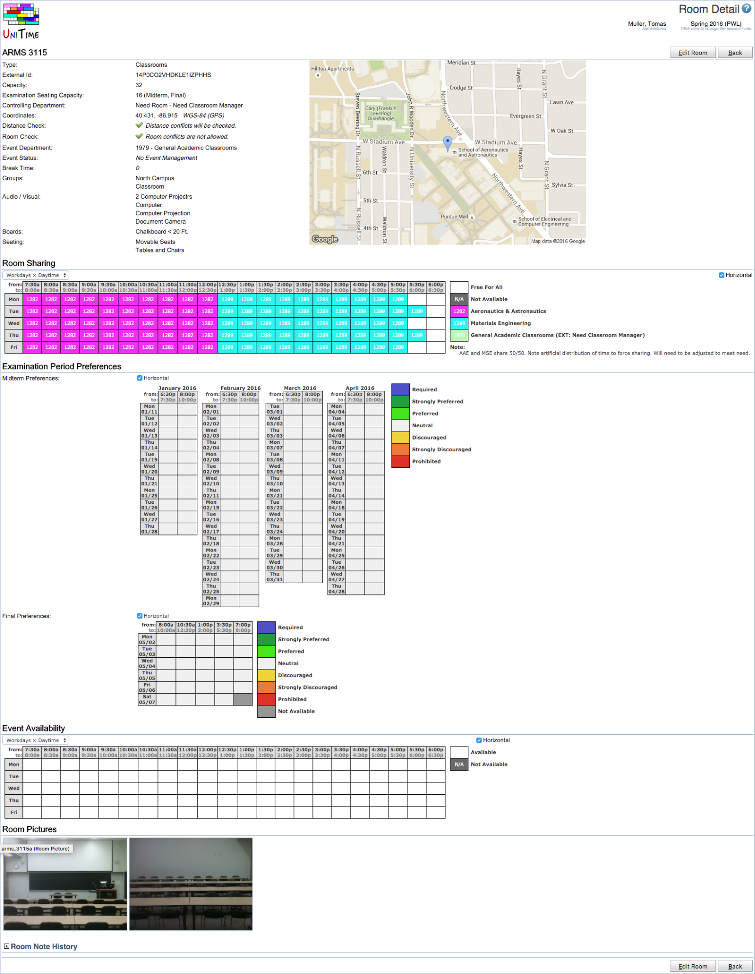 Course Timetabling Data Entry Manual