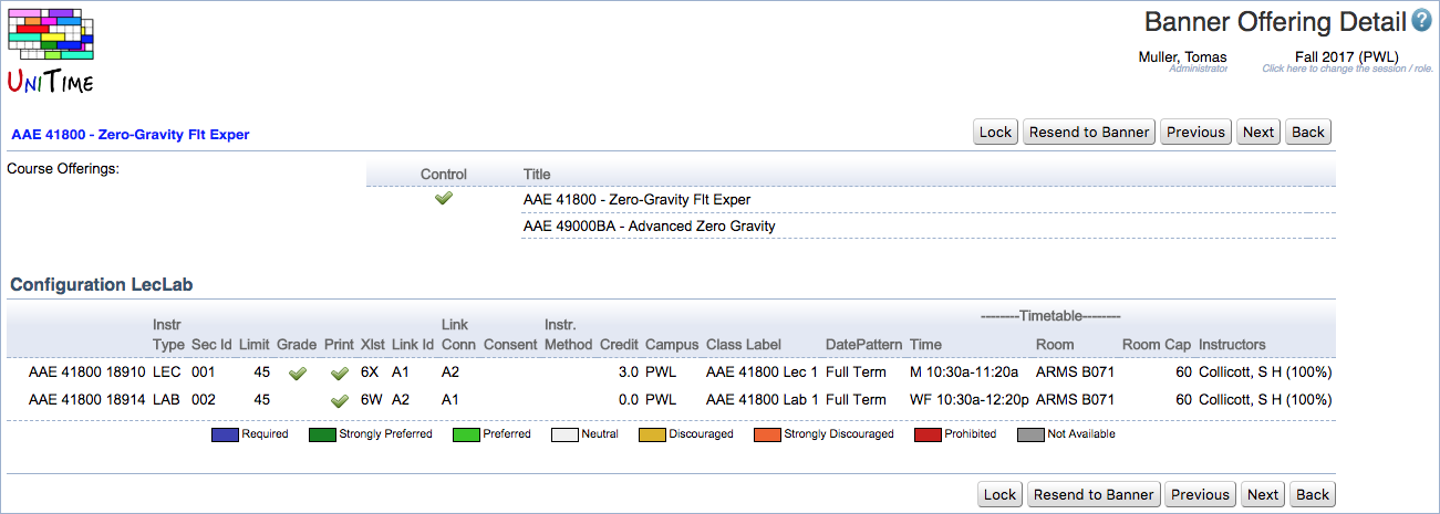 Course Timetabling Data Entry Manual