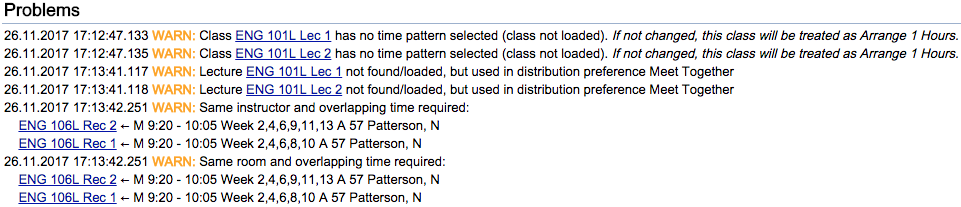 Course Timetabling Solver Manual