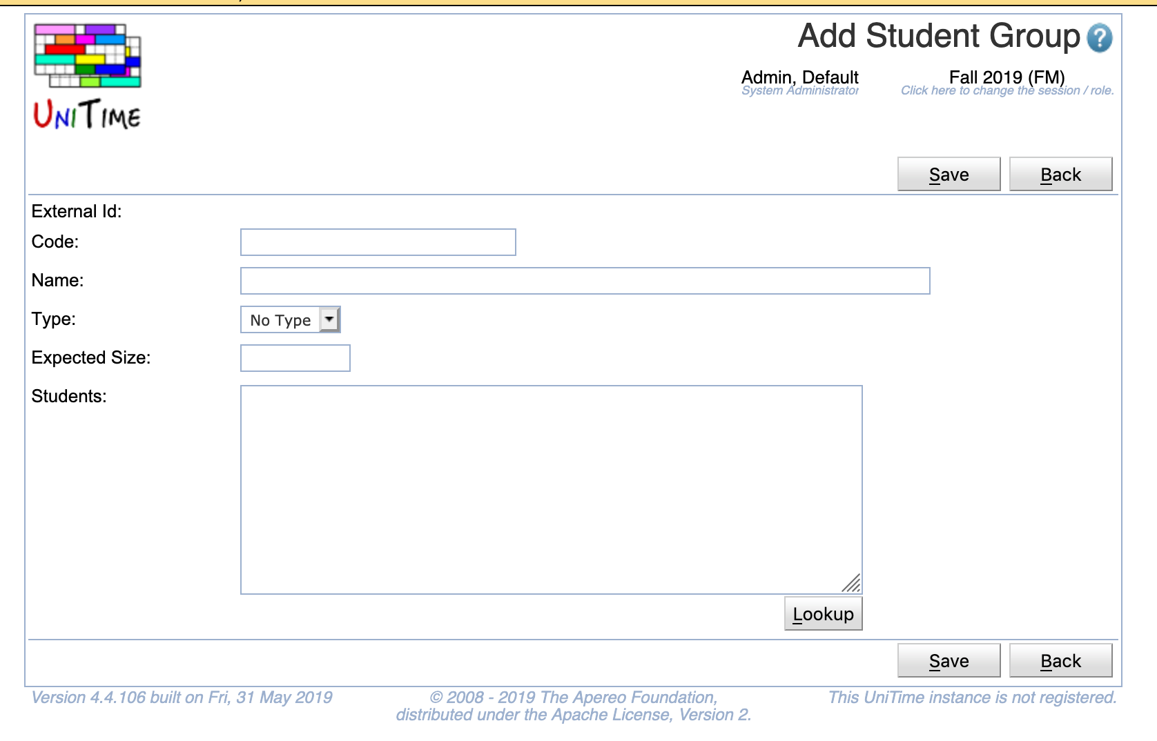 Managing Student Group Reservations