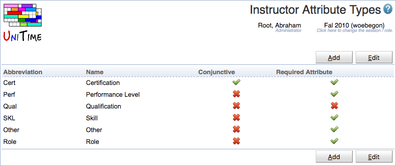 Instructor Scheduling