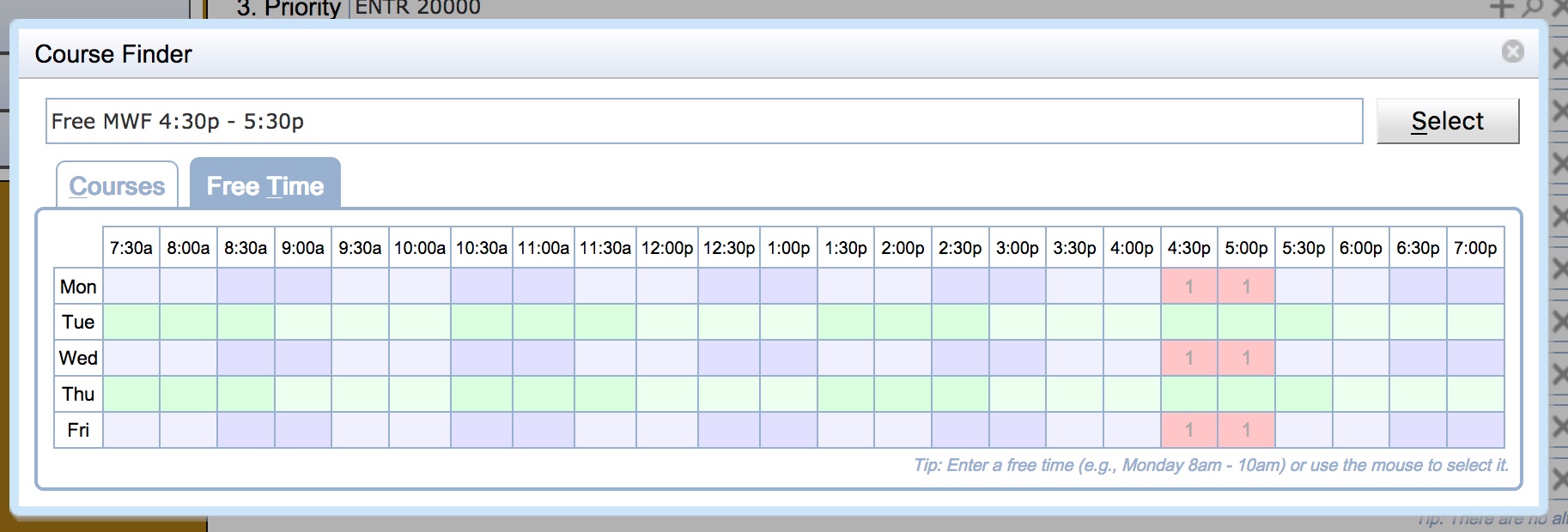 Student Scheduling Assistant