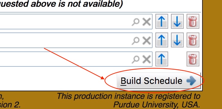 Student Scheduling Assistant