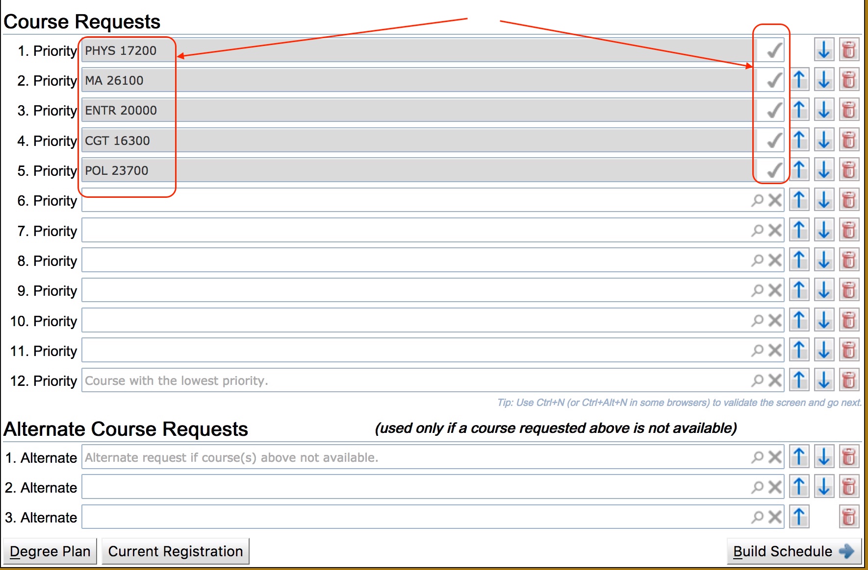 Student Scheduling Assistant