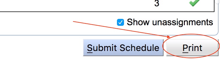 Student Scheduling Assistant