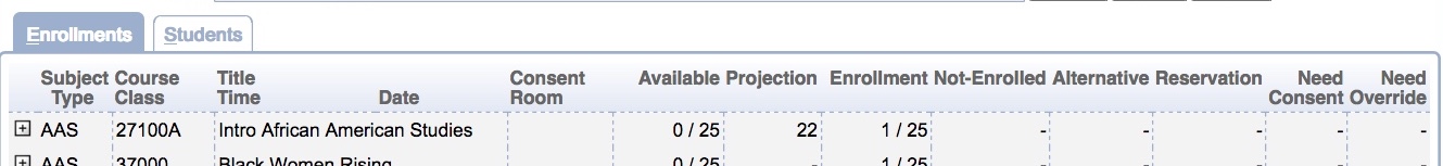 Student Scheduling Dashboard Manual