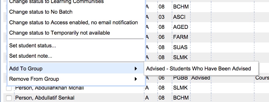 Student Scheduling Dashboard Manual