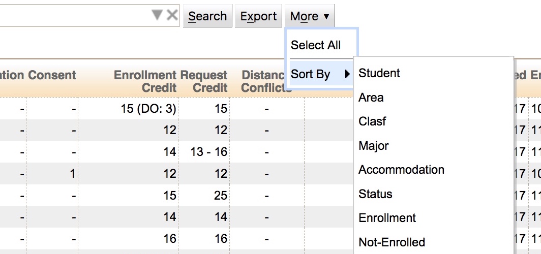 Student Scheduling Dashboard Manual